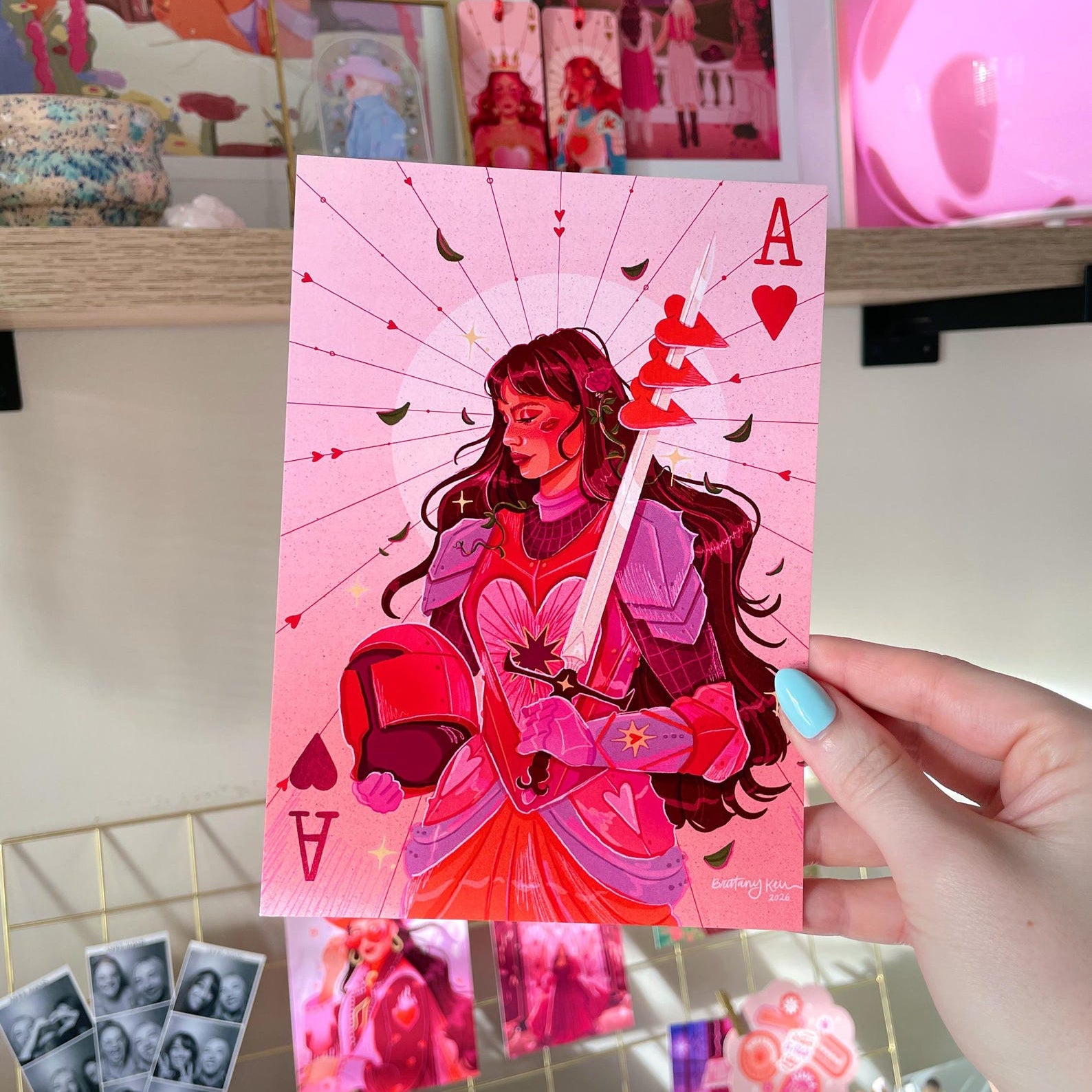 Ace of Hearts Print