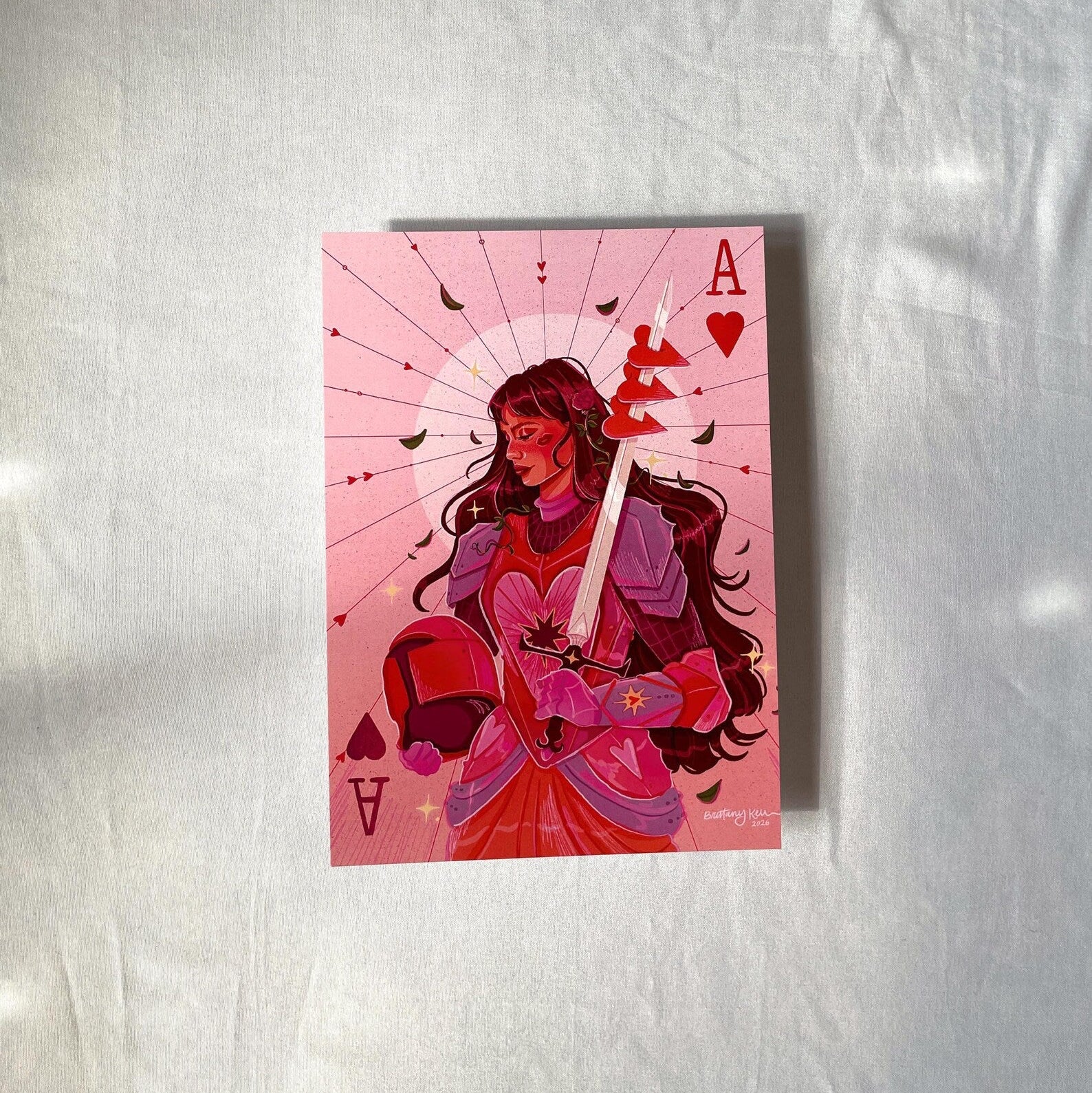 Ace of Hearts Print