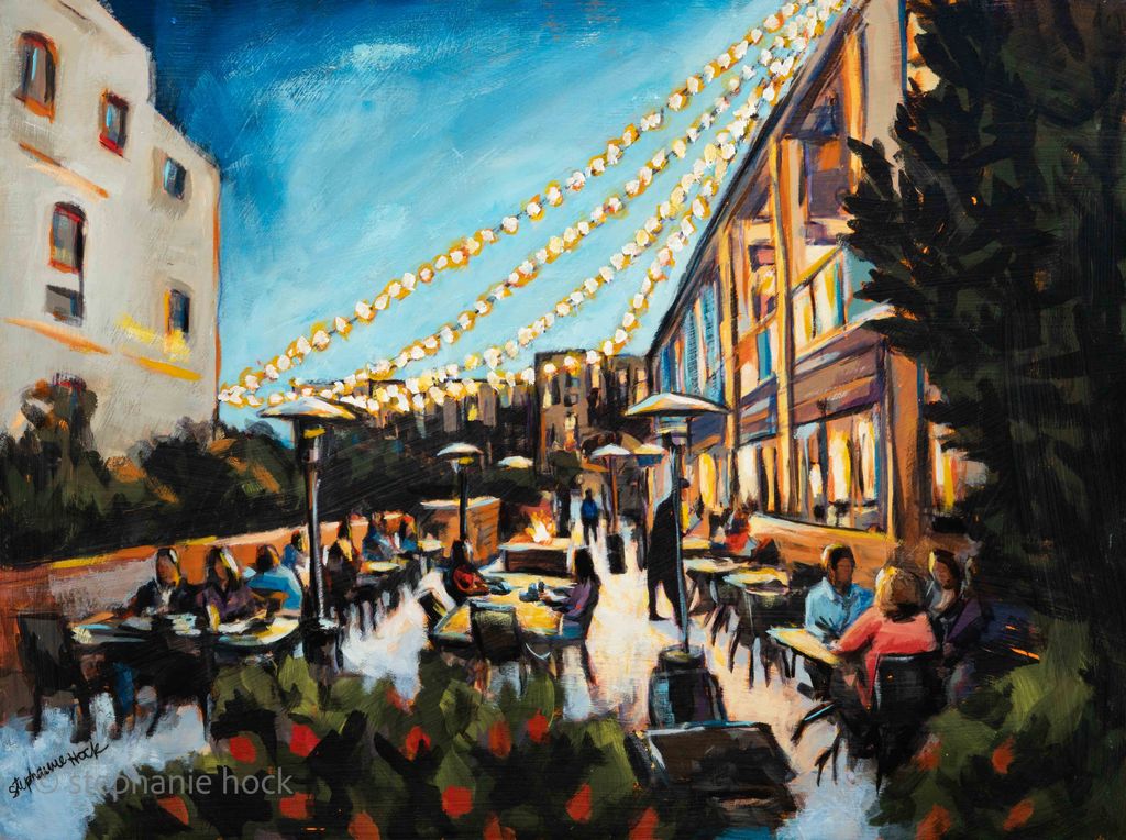 Festive Lights Print