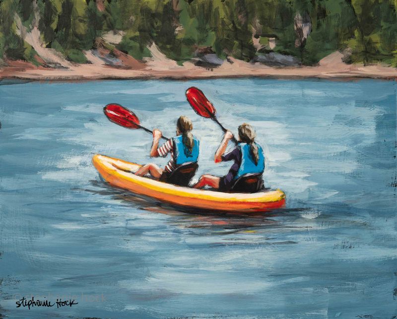 On The Water Print