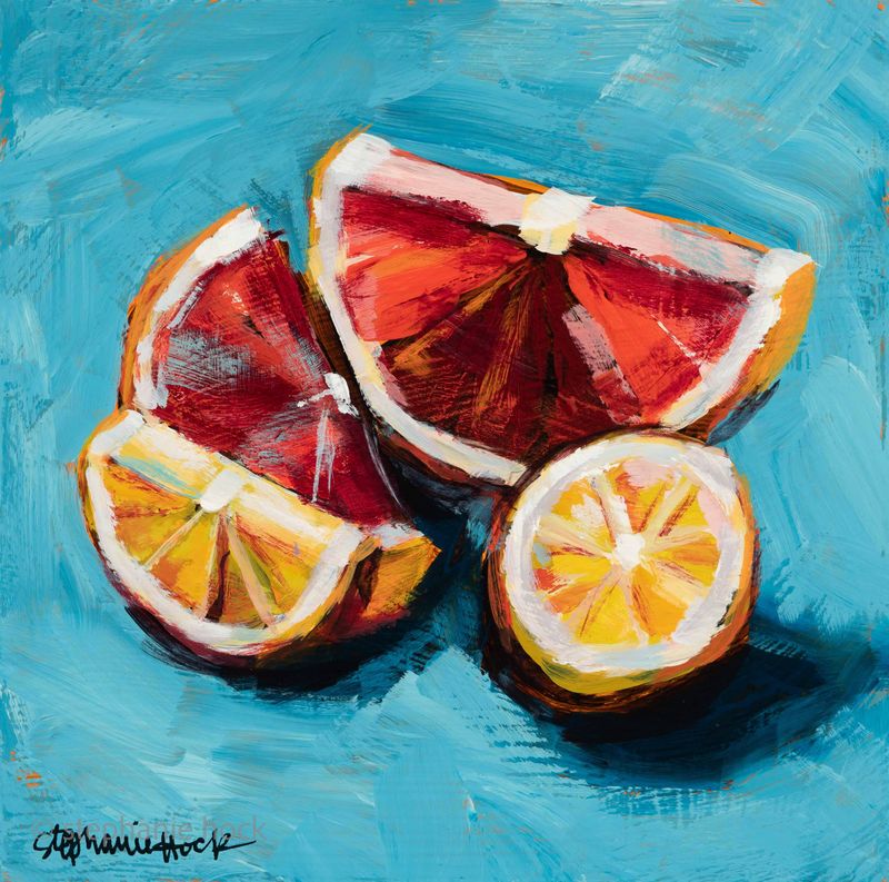 Citrus Smiles Print