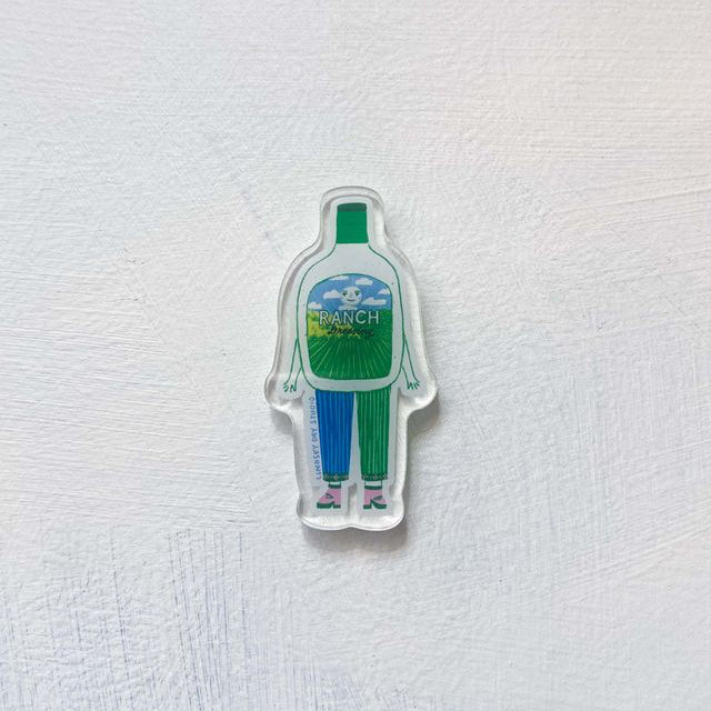 Blanche the Ranch Magnet
