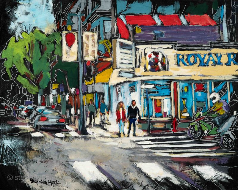 City Stroll Print