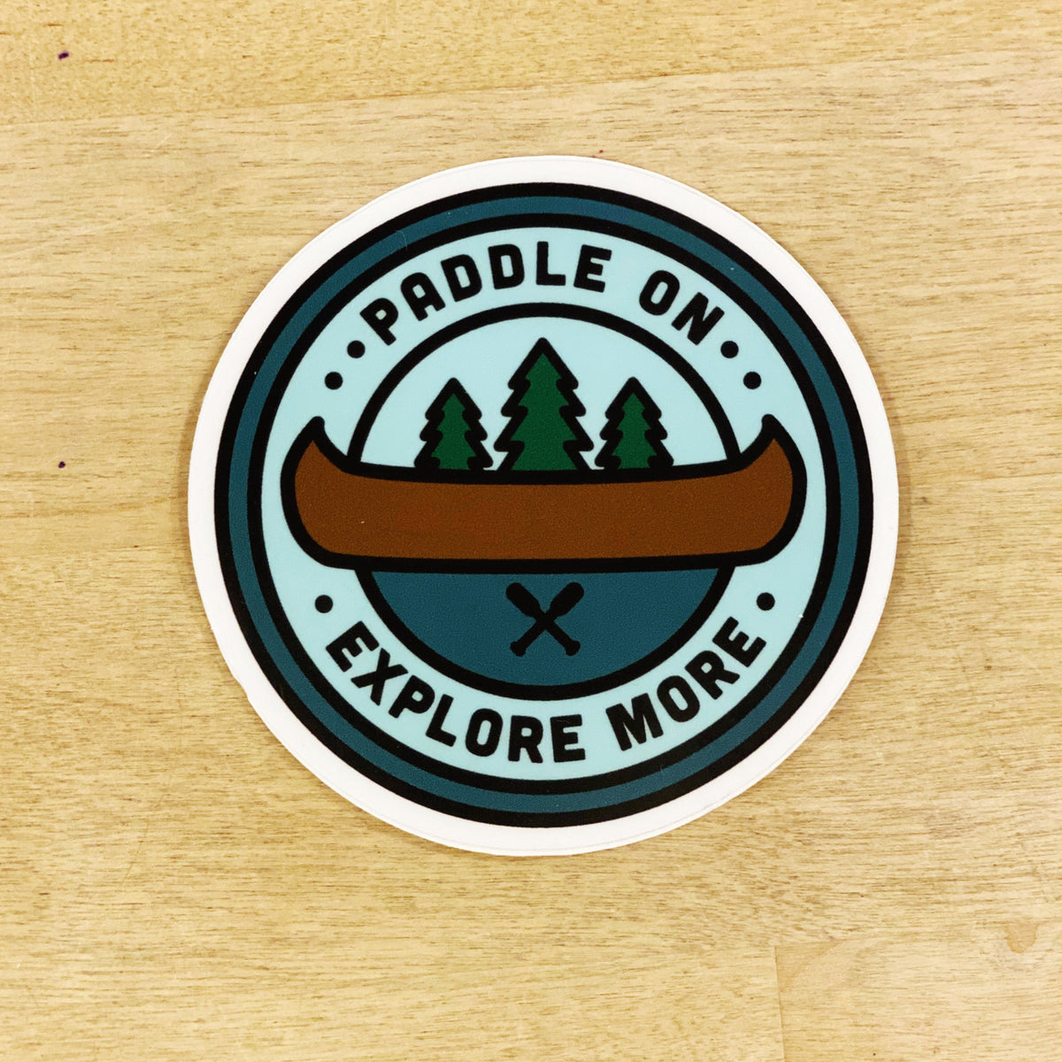 Canoe Patch  - Sticker