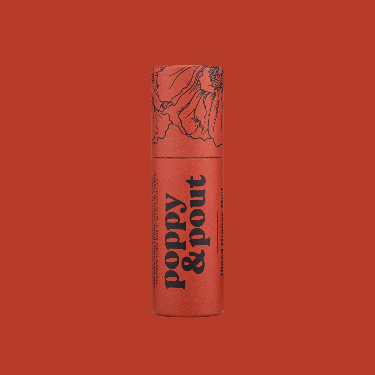 Blood Orange Mint lip balm