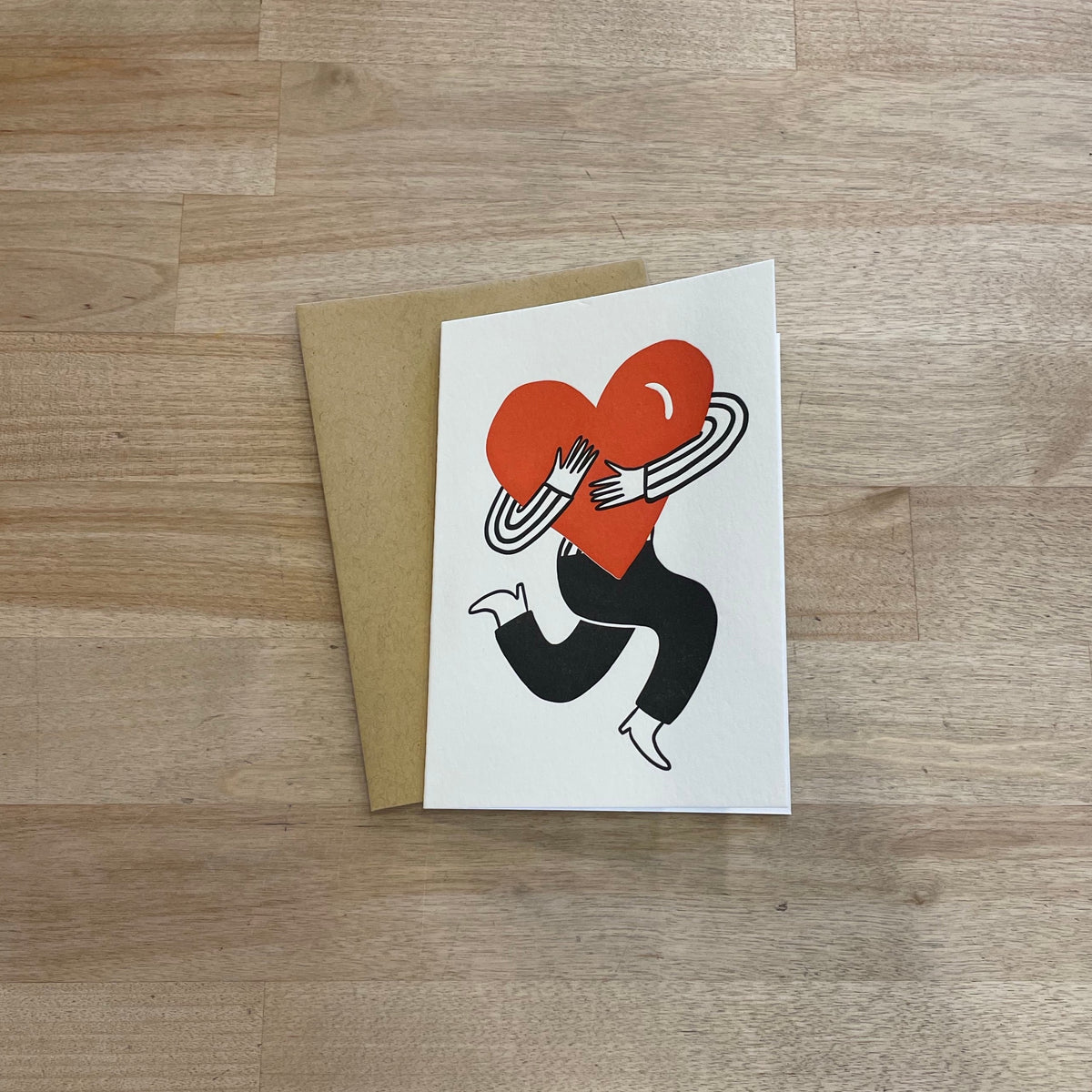 Holding Your Heart Greeting Card